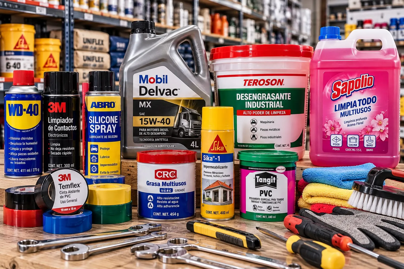 Productos para mantenimiento